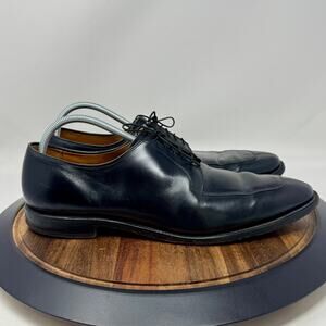 Allen Edmonds Delray Men's Black Split Toe Dress Shoes Oxfords Size 14D